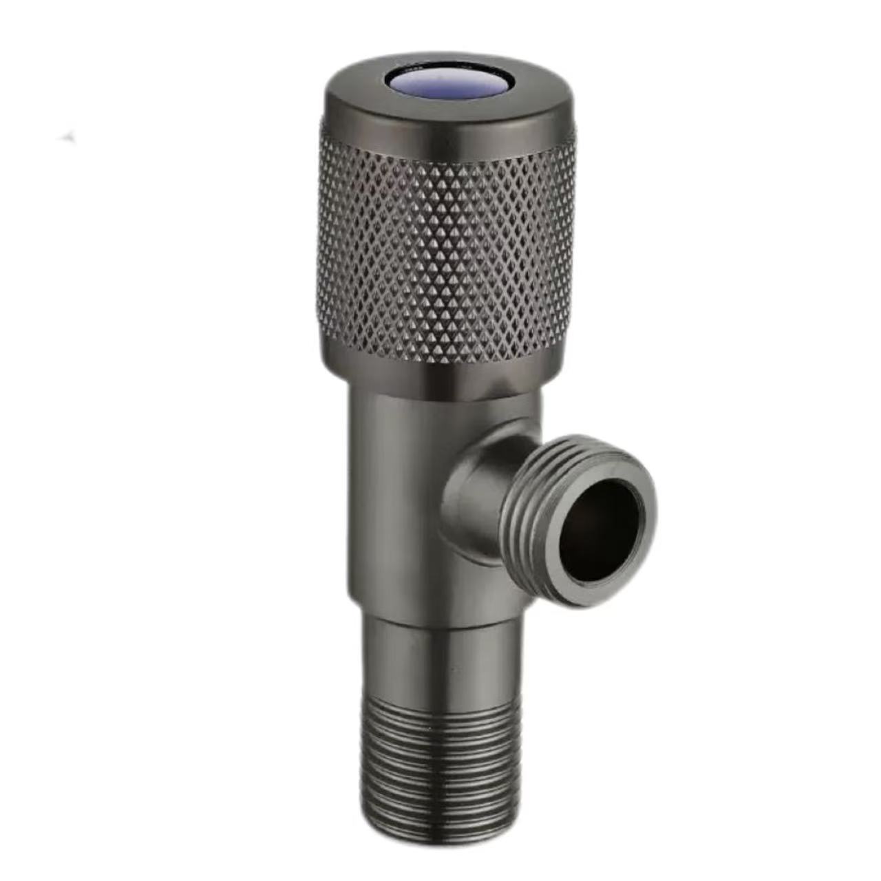 Gunmetal Knurled Handle วาล์วทางเข้าน้ำร้อนและน้ำเย็นอเนกประสงค์ Gunmetal Knurled Handle วาล์วทางเข้าน้ำร้อนและน้ำเย็นอเนกประสงค์