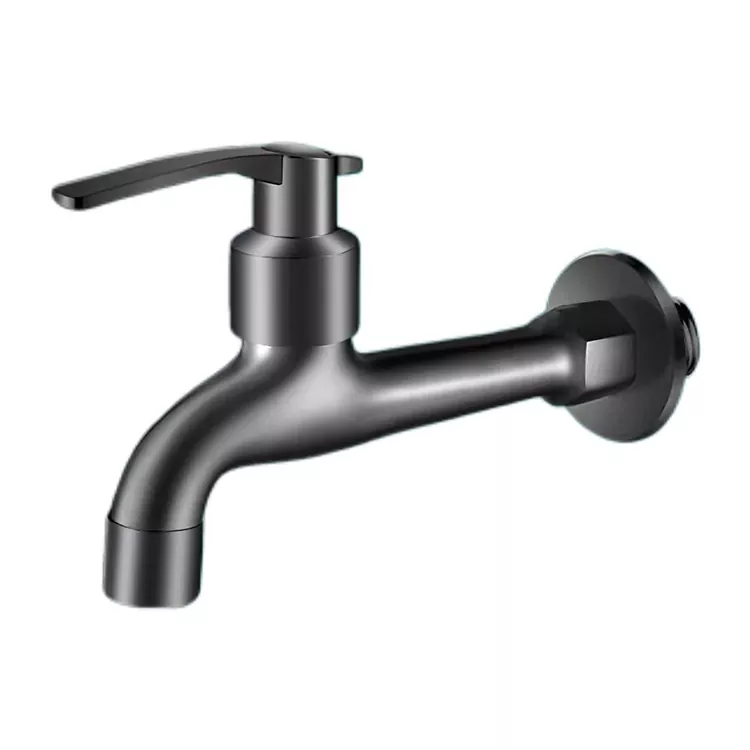 Faucet เดี่ยวติดผนังที่เรียบง่ายพร้อมความยาวที่ขยาย
